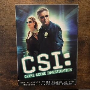 CSI:Crime Scene Investigation complete third season dvd’s
